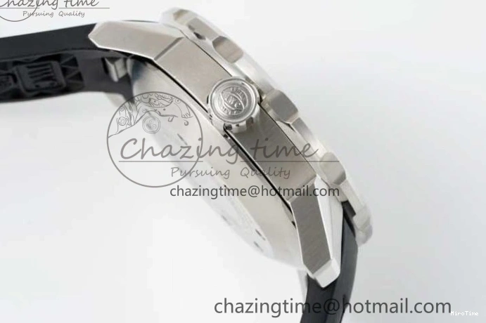 MIROTIME 0426 Aquatimer Automatic SS RSF 1:1 Best Edition White Orange Dial on Black Rubber Strap A Supportive 7069